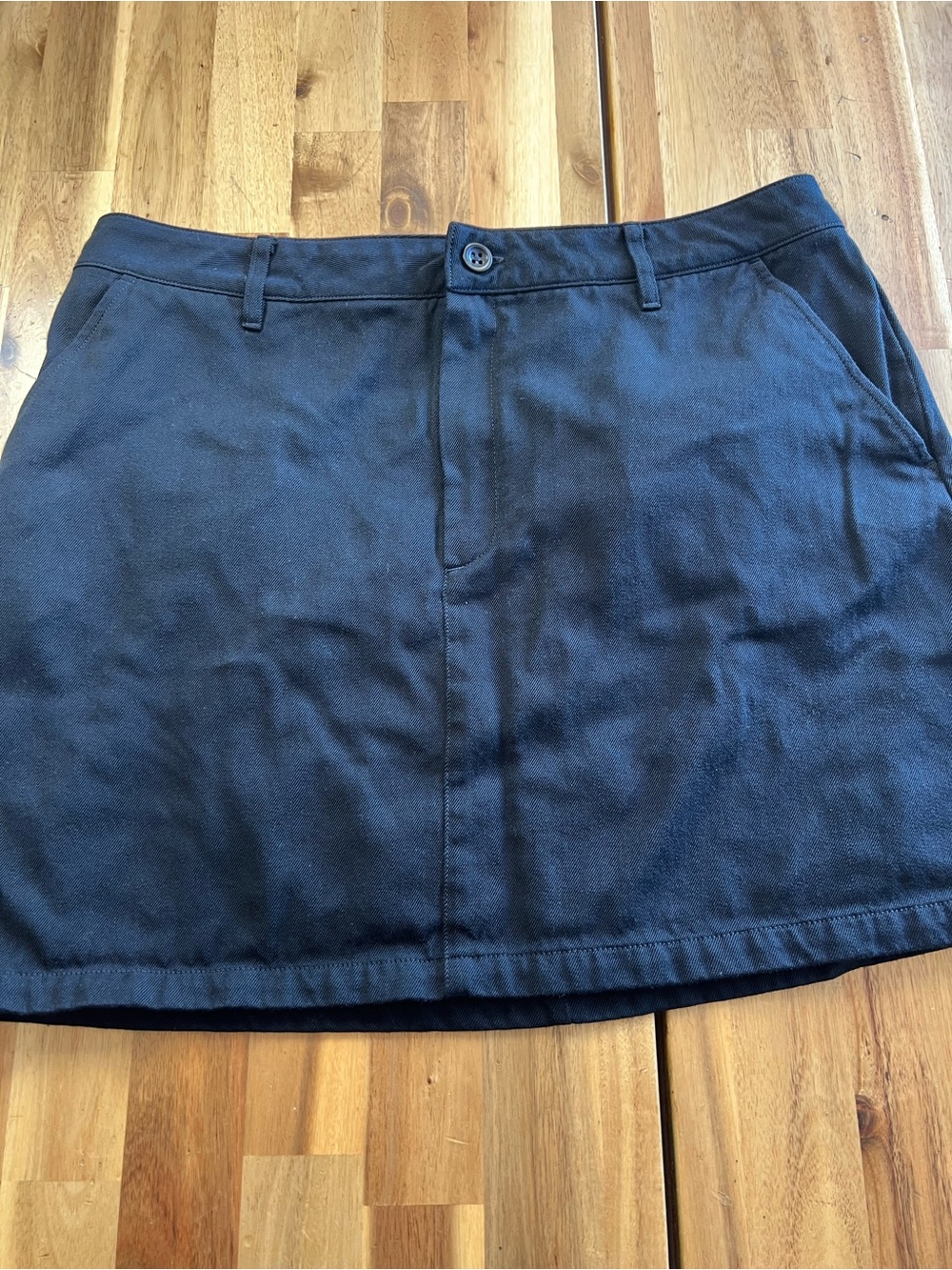 Icebreaker Women’s Black Mini Skirt Merino Blend Size 33 Outdoor Travel